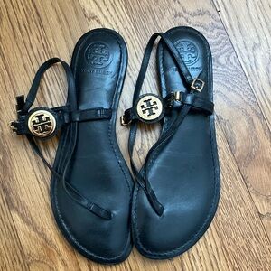 Tory Burch Black Sandals size 9M